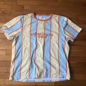 Guess x A$AP Rocky stripe tee London exclusive